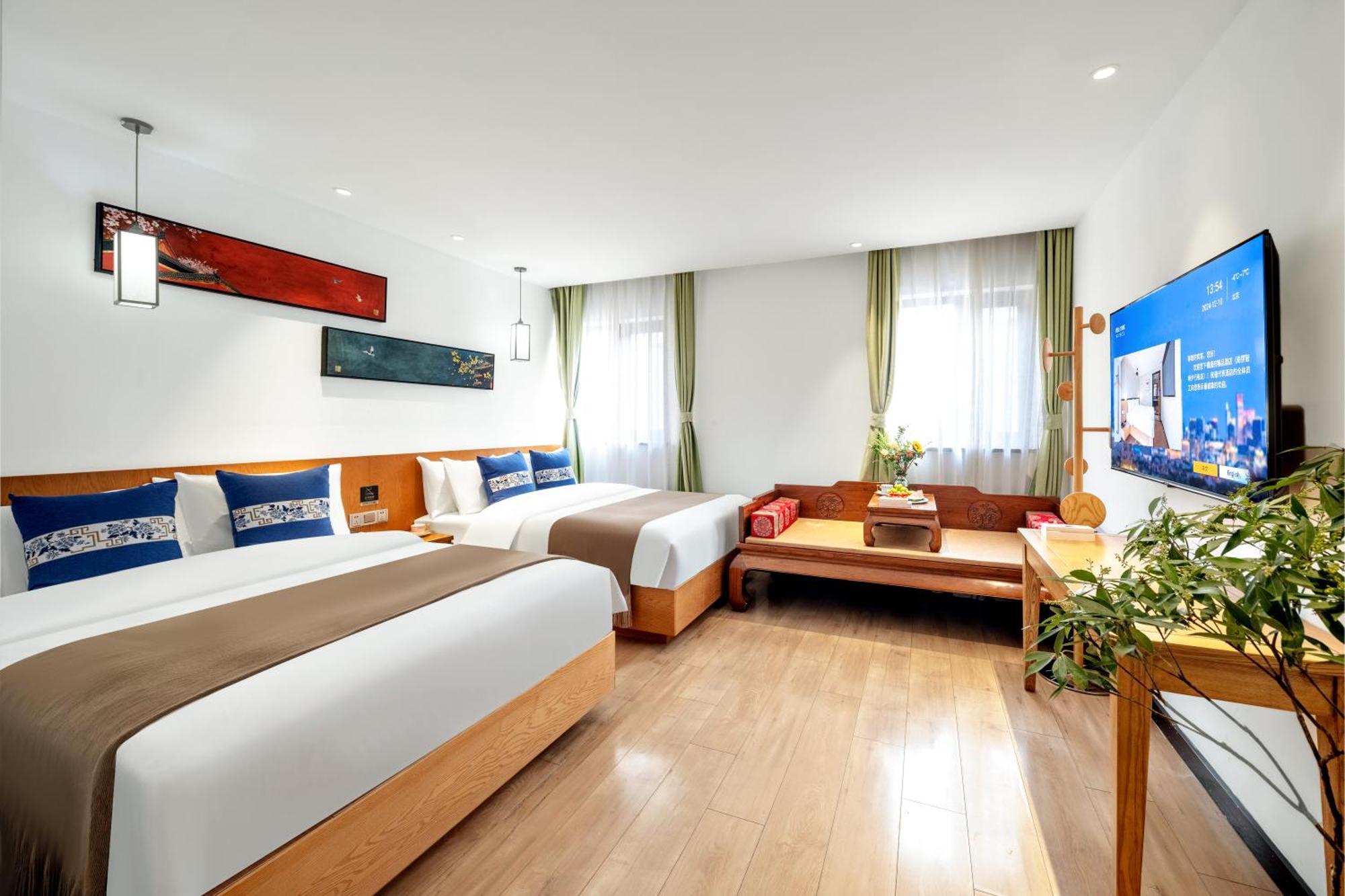 Beijing Tangfu Nanluoguxiang Wang Fu Jing Forbidden City Snack Street Hotel,1 Stop Walking To Airport Express,3 Stop To Tiananmen&Free Laundry Dry Service &Professional Free Tour Ticket Service With English Speaking Staff Buitenkant foto